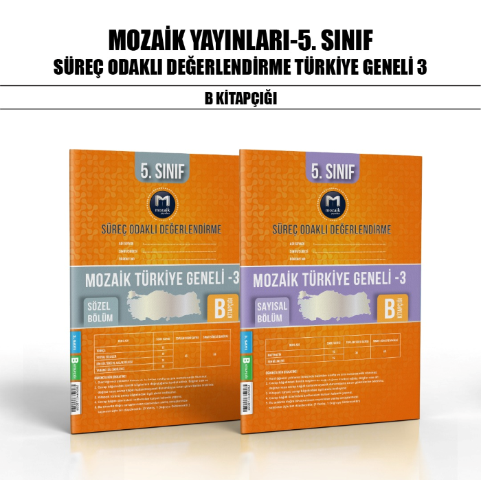 MOZAİK 05.SINIF SÜREÇ ODAK (SOD) SY/SZ 3-B - 24-25